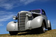 Foto: Hot Rod grauer Oldtimer Hot Rod grauer Oldtimer