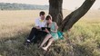 Video: Young couple browsing in Internet with tablet and chating Young couple browsing in Internet with tablet and chating