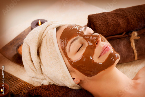 Photo: Chocolate Mask Facial Spa. Beauty Spa Salon Chocolate Mask Facial Spa. Beauty Spa Salon