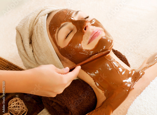 Photo: Chocolate Mask Facial Spa. Beauty Spa Salon Chocolate Mask Facial Spa. Beauty Spa Salon