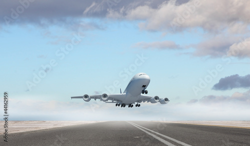 Photo: Flying plane Flying plane