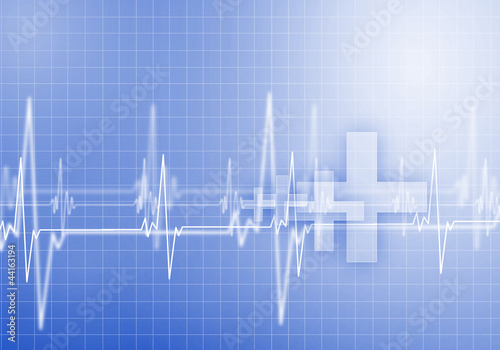 Photo: Heart beat illustration Heart beat illustration