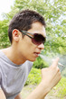 smoking man