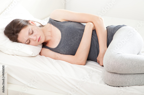 Photo: Young woman in pain Young woman in pain