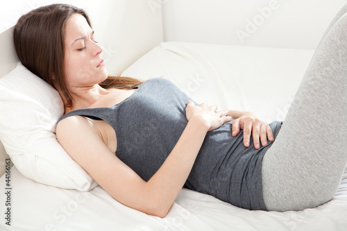 Photo: Young woman in pain Young woman in pain