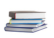 books on white