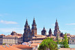 the cathedral of santiago de compostela. galicia spain
