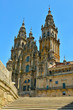 the cathedral of santiago de compostela. galicia spain