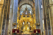 The cathedral of santiago de compostela. galicia spain