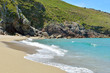 Beautiful beach in Galicia Spain