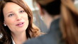 Businesswoman Meeting Bank Executive
