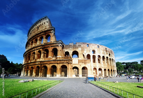 Photo: Colosseum in Rome, Italy Colosseum in Rome, Italy
