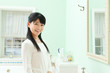 Photo: Beautifu young woman relaxing in the room Beautifu young woman relaxing in the room