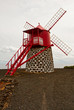 The windmill on the coast of the ocean