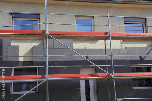 Photo: Dämmung eines Hauses Dämmung eines Hauses