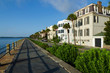 Historic East Battery in morning light. Charleston, SC