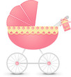 Carriage for girl