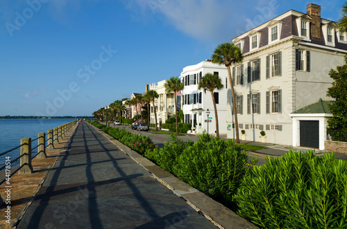 Photo: Historic East Battery in morning light. Charleston, SC Historic East Battery in morning light. Charleston, SC