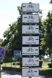 Scieżka rowerowa - drogowskaz