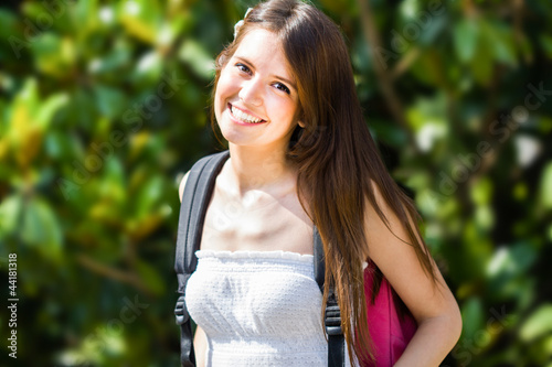 Photo: Beautiful student portrait Beautiful student portrait