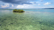 Panorama over a  lagoon