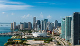 Aerial view of Downtown Miami - Fine Art prints