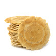 Photo: Stack of Crackers Isolated Stack of Crackers Isolated
