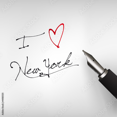 Vector: I love New York I love New York