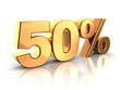 50 percent