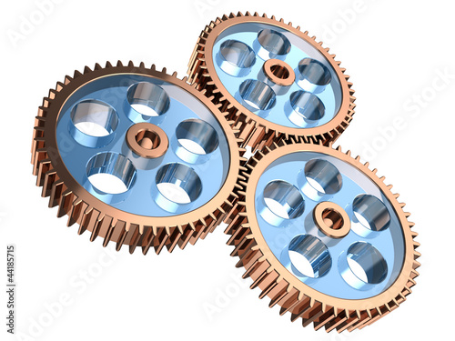 Illustration: Gear system Gear system