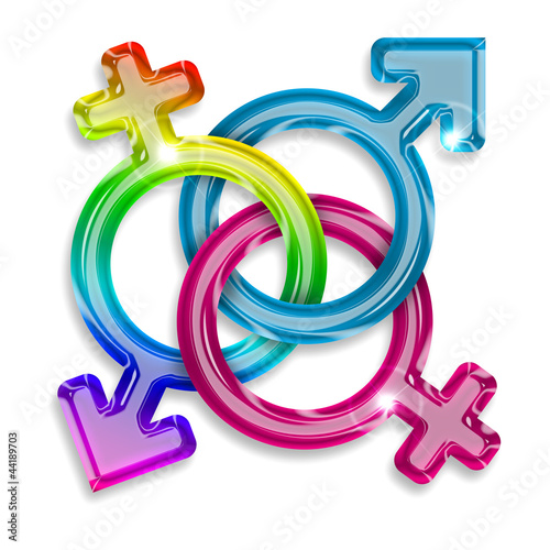 Illustration: gender symbols gender symbols