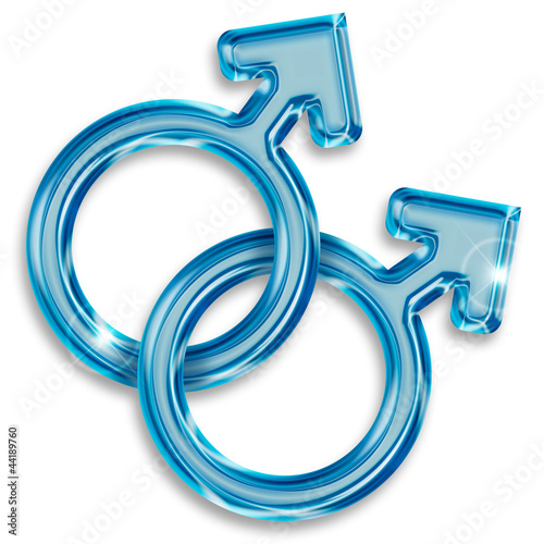 Illustration: gay relationship symbol gay relationship symbol