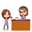 Schoolgirl And Teacher