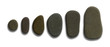 sorted flat pebbles