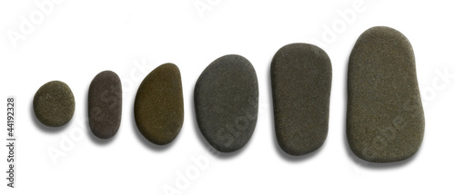 Photo: sorted flat pebbles sorted flat pebbles