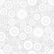 Pattern of gray circles