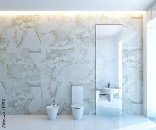 Illustration: white WC white WC