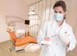 Dentist explaining treatment
