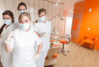 Female dental team