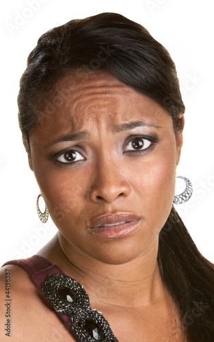 Photo: Worried Woman Close Up Worried Woman Close Up