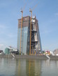 Baustelle der EZB in Frankfurt