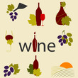 Wine icons