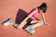 Roller skater injury