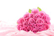 Bouquet of pink roses