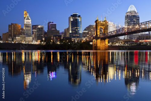 Photo: Cincinnati skyline. Cincinnati skyline.