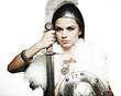 Photo: Warrior woman. Fantasy fashion idea. Warrior woman. Fantasy fashion idea.