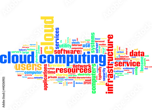 Vector: cloud computing cloud computing
