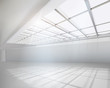 White apartment. Vector illustration.