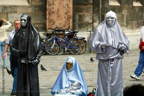 Photo: Heilige Familie als lebende Statuen Heilige Familie als lebende Statuen
