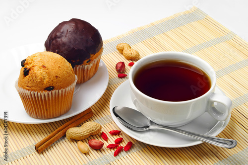 Foto: Coffee with cupcake Coffee with cupcake
